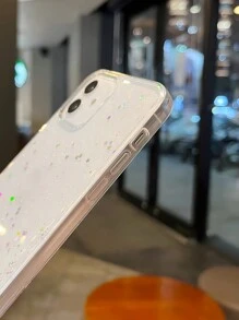 1 Ốp lưng điện thoại trong suốt bằng nhựa Epoxy lấp lánh tương thích với iPhone 7/8/SE2/7plus/8plus/X/XS/XR/XS Max/11/11 Pro/11 Pro Max/12/12 Pro/12 Pro Max/13/13 Pro/13 Pro Max/14/14 Pro/14 Plus/14 Pro Max/15/15 Pro/15 Plus/15 Pro Max, Ốp bảo vệ chống nước, chống sốc, chống rơi, chống trầy xước - Nhiều màu - Xem 6