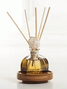 1pc 50ml Air Freshener With 5 Scented Sticks, Suitable For Bathroom Deodorizing, Bedroom Fragrance, Home Decor, Glass Bottle, Rectangular Shape, Feather-Free, Long-Lasting Fragrance Essential Oil, Excellent For Odor Elimination,Aromatherapy,House Freshener,Diffuser,Gift,Home Decor - Multiple Models - View 6