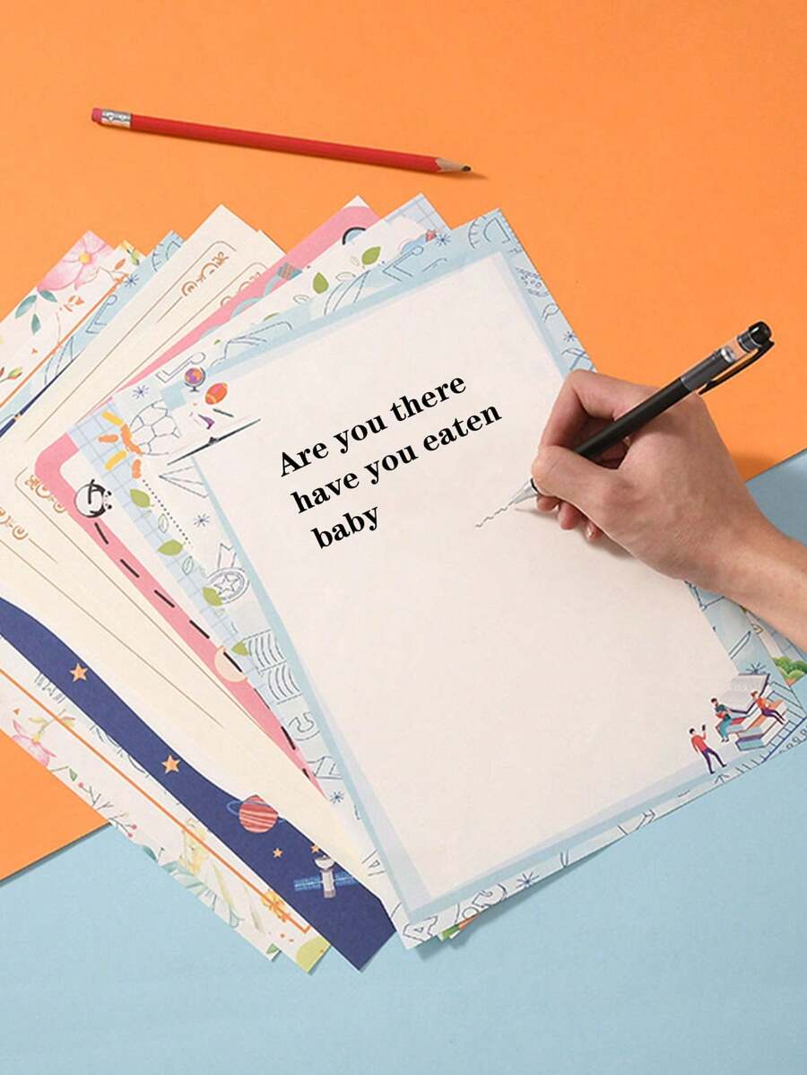 Stationery, Office Draft Paper, Writing Paper, Letter Paper, Colorful