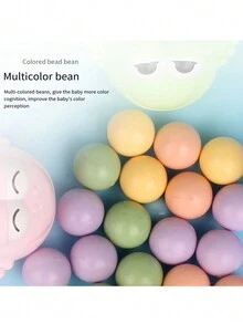 Parent-Child Interactive Tabletop Greedy Frog Bean Grab Game Toy - Multicolor - View 7