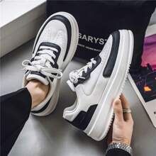 GNVA Fashionable Casual Versatile Sports Sneakers, Height Increasing, Wear-Resistant Skateboard Shoes For Men