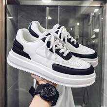 GNVA Fashionable Casual Versatile Sports Sneakers, Height Increasing, Wear-Resistant Skateboard Shoes For Men
