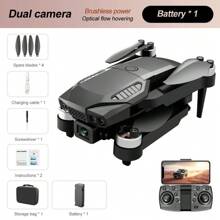 F198 Drone Toy, App Controlled, Brushless Motor For Stable Flight, HD Dual Camera, Optical Flow Hovering, Easy Operation With Gesture Photo, 4-Axis Flying Toy Gift - Multicolor - View 12