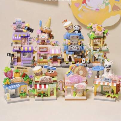 talla grande de 2000 piezas Kits de construcción de arte de micro píxeles, serie de animales/comidas/frutas lindos, regalos perfectos para mujeres/amigos en San Valentín, vacaciones, cumpleaños. Excelente para exhibición en vitrinas, decoración en escritorios y habitaciones
