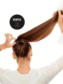 100 sztuk nieuszkadzających gumek do włosów - kolorowe gumki do włosów, odpowiednie do grubych i cienkich włosów, akcesoria do włosów dla dziewcząt