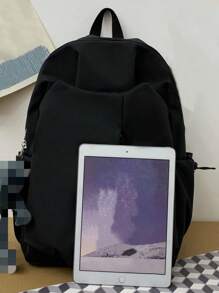 Men's Functional Backpack, Large Capacity Laptop Backpack For Students Christmas Winter Fall Christmas Gifts Bag Men Bag School Bag Gifts Multi-Functional Portable Thanksgiving Travel Holiday Computer Sports Bag Holiday Essentials Camping Summer Back To School Beach Bag Beach Laptop Case The Sporty Life Bag Pack Backpacks Travel Must Haves Large Bag Spring College Bag