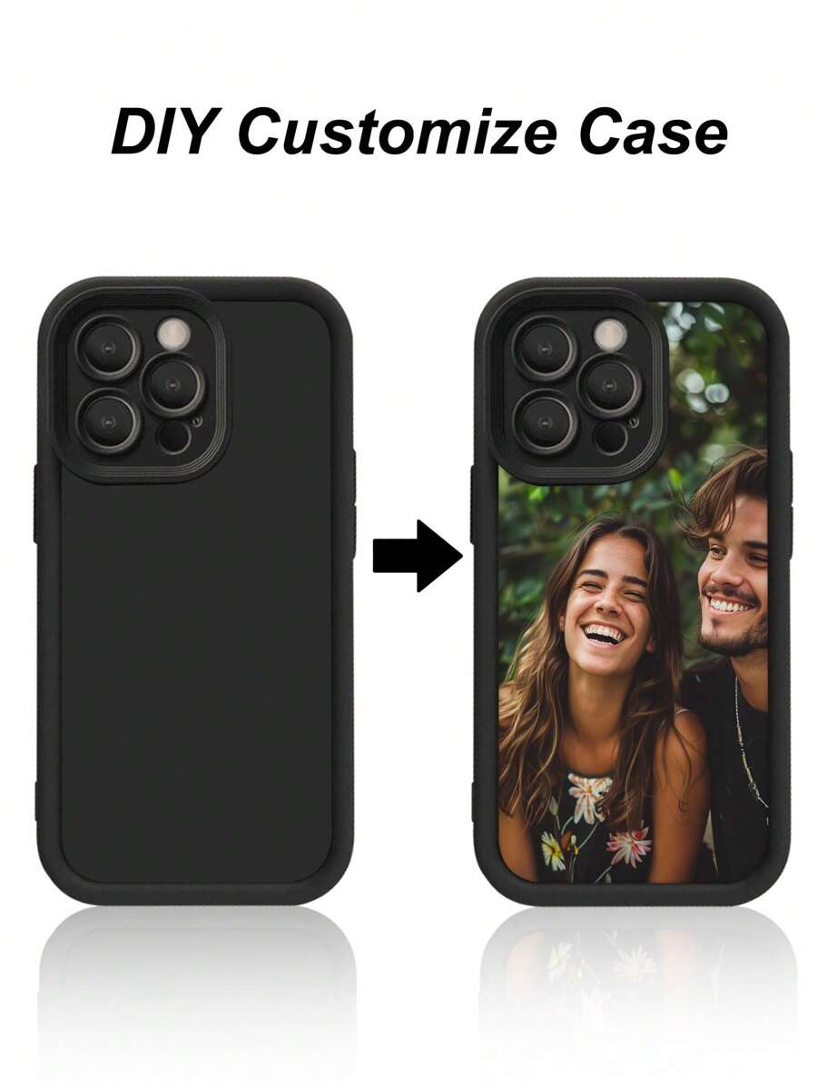 1pc Customized Photo Phone Case Compatible With Apple IPhone 16 Pro Max Model,Stylish,Colorful,Vintage,Cute,Contracted,Funny,Custom,Personalized,Unique,Customized,Ideal Gifts For Him,Ideal Gifts For Her,Boyfriend,Girlfriend,Family,Friends,Grandparents,Couple,For Anniversaries,For Birthdays