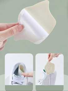 1 par de rellenos ajustadores de talla de zapato - Almohadilla de relleno, adecuado para zapatos sueltos grandes, evita que el talón se deslice - Albaricoque - Ver 3