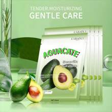 Mascarilla hidratante con esencia de blanqueamiento de frutas mixtas - Multicolor - Ver 7