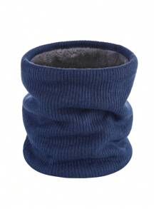 1pc Men's Autumn And Winter Cold-Resistant And Warm Neck Warmer, With Thermal Lined To Help Protect Against Harsh Outdoor Cold, A Warm Gift For Thanksgiving, Christmas, And New Year's