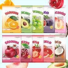 Mascarilla hidratante con esencia de blanqueamiento de frutas mixtas - Multicolor - Ver 1