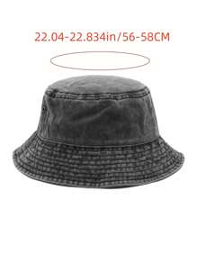 永恒的仿旧渔夫帽 - 经典百搭宽边太阳帽，适合户外运动和休闲活动 - 男女皆宜