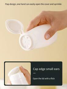 厨房盐罐调味盒家用厨房胡椒粉调味瓶密封防潮塑料调味瓶 - 彩色 - 查看 4