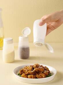 厨房盐罐调味盒家用厨房胡椒粉调味瓶密封防潮塑料调味瓶 - 彩色 - 查看 5