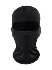 O cască neagră anti-UV Bărbați Mască confortabilă cu balaclava, iarnă, caldă, rezistentă la vânt, măști de schi Balaclava, șepci de ciclism, glugă pentru motocicletă, mască completă pentru gât, Rezistent la vânt, Respirabil, Cască personalizată pentru motocicliști, anti-UV, pentru bărbați. Mască confortabilă pentru călărie, iarnă, vară. Eșarfă de față pentru accesorii pentru cap pentru ciclism