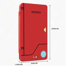 24 Game Card Slots And 24 Micro SD Card Slots Storage Case, Compatible With Switch, Switch Lite/OLED/NS - Red - View 2