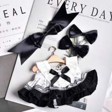 随机娃娃裙,毛绒娃娃衣服(仅衣服,无娃娃) - 彩色 - 查看 14