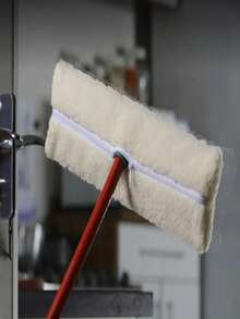 KIT 10 Refill For Super Practical Flannel Cleaning Wool Squeegee 45X12CM - 米色 - 查看 3