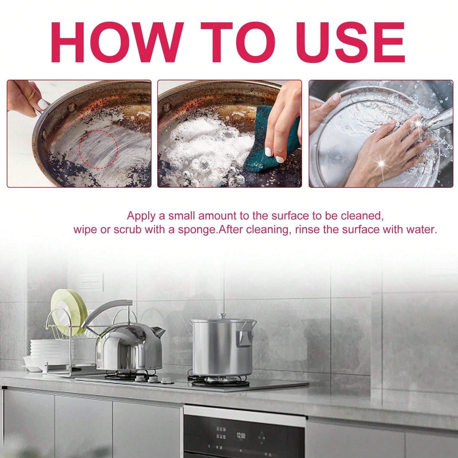 Kitchen Range Hood Cleaning Agent To Remove Heavy Oil, Clean Detergent