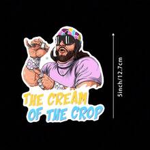 1 miếng dán Macho Man Randy Savage 5 inch - Sản phẩm tuyệt vời nhất - Miếng dán quạt đấu vật cổ điển - 5 inch/12,7 cm - Hoàn hảo cho máy tính xách tay, bình nước, ô tô, hành lý - Vinyl chống thấm nước - Hài hước văn hóa đại chúng chất lượng cao - Món quà lý tưởng cho người lớn và thanh thiếu niên - Những người giỏi nhất - Xem 2