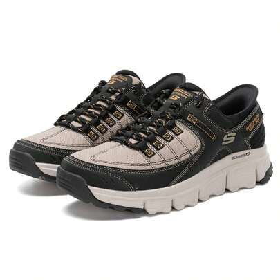  SKECHERS Men's Shoes Wear-Resistant Outdoor Commuting Travel Hiking Cushioning Sports Shoes Casual Shoes