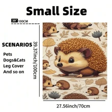 Chăn nỉ hình nhím ấm áp - Mềm mại, ấm áp và không gây dị ứng cho ghế dài, giường, văn phòng - Hoàn hảo để ngủ trưa và làm quà tặng - Nhiều màu - Xem 10