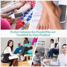 U 形弧形脚锉去除老茧双面脚部打磨器巨型脚锉脚部刷修脚工具脚锉去除老茧双面脚锉打磨器死皮去除器老茧去除器 - 白色 - 查看 7