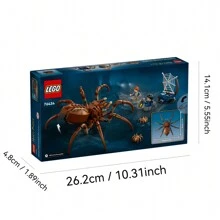 LEGO 哈利波特禁林中的阿拉戈克，儿童蜘蛛玩具套装，哈利波特收藏品，附有神奇生物和 2 个迷你人偶，适合 7 岁男孩和女孩的哈利波特玩具，76434 - 76434 - 查看 9