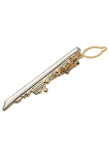 1 kẹp cà vạt thời trang cá nhân hóa cho nam, thiết kế thuyền buồm và máy bay hai màu sáng tạo, hộp quà tặng ghim cà vạt mới lạ phù hợp cho trang phục trang trọng - kẹp cà vạt - Xem 13