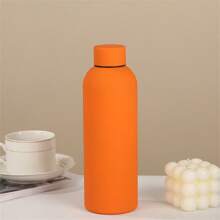 16oz Stainless Steel Elegant Slim Mouth Insulated Water Bottle, High-Quality Outdoor Portable Large Capacity Sports Water Cup, Customizable, 1pc Set Easy To Clean, Exquisite,High-Quality Custom,Personalized,Unique Ideal Gifts For Her Her,Boyfriend,Girlfriend,Dad,Mom,Family,Friends,Son,Daughter,School Students,Workers,Kids School,Home,Office