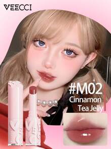 VEECCI 奶油水润精华唇膏持久丰唇防皱不粘腻 - M02 Cinnamon Tea Jelly - 查看 1