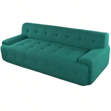 86.2'' Modern Minimalist Style Tufted Design Upholstered Sofa, 3-Seat Compression Sofa For Living Room, Bedroom, And Apartment