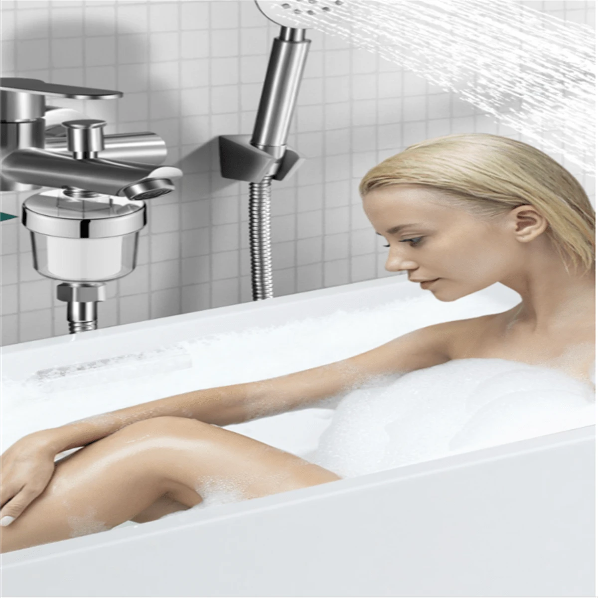 Household Water Heater Washing Machine Front Filter, Shower Head Water