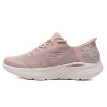 Skechers 女士休闲运动鞋，户外跑步健身训练舒适轻便运动鞋 - 粉色 - 查看 1