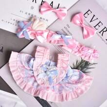 随机娃娃裙,毛绒娃娃衣服(仅衣服,无娃娃) - 彩色 - 查看 15