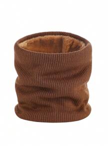 1pc Men's Autumn And Winter Cold-Resistant And Warm Neck Warmer, With Thermal Lined To Help Protect Against Harsh Outdoor Cold, A Warm Gift For Thanksgiving, Christmas, And New Year's
