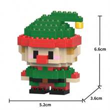 兼容小颗粒积木 圣诞系列积木 熊猫积木 动物积木 圣诞老人 圣诞雪人 圣诞树 圣诞麋鹿 圣诞苹果熊 圣诞企鹅 精灵 圣诞雪橇