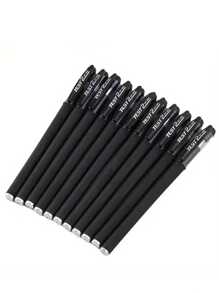 20支装0.5毫米黑色圆珠笔 - 书写流畅，防水，是学生、办公室、商务签名和考试的理想之选，也是返校必备品。