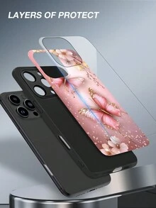 1 个高清玻璃外壳，适用于 Apple iPhone 16 系列和型号 - 彩色 - 查看 4