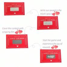 Thẻ cào xổ số lãng mạn 5/10 thẻ, Thẻ trò chơi để bàn tự làm cho tiệc đêm Valentine lãng mạn, Thẻ hẹn hò sáng tạo của cặp đôi, Thẻ chúc mừng ngày lễ kỷ niệm, Thẻ trò chơi vợ chồng, Quà tặng lãng mạn cho các cặp đôi - Nhiều màu - Xem 3
