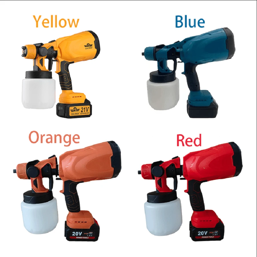LYUWO Portable Paint Sprayer, Paint Spray Gun, Spray Paint, Electric