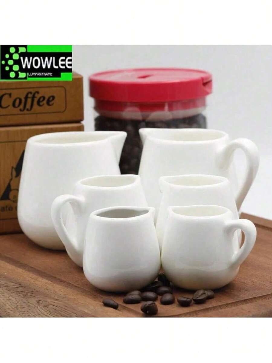 Coffeeware Ceramic Milk Jug Afternoon Tea Cafe Barista Coffee Maker
