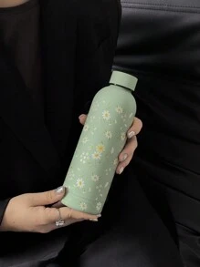 1 件 500 毫升/16.91 盎司雏菊系列真空保温杯、冷饮瓶、小口水瓶、健身和户外运动水壶、学校用品、节日礼物 - 彩色 - 查看 10