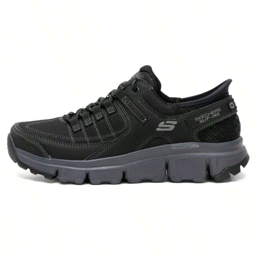 Giày đi bộ đường dài ngoài trời Skechers dành cho nam, cổ thấp, thoải mái, nhẹ, thích hợp để mang hàng ngày và đi du lịch - 237622-BKCC - Xem 1