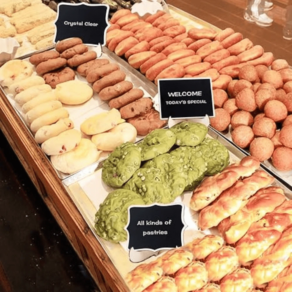 20 Pcs Small Chalkboard Signs With Easel Stand For Table Numbers