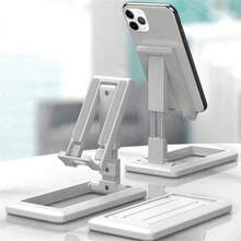 1 Giá đỡ điện thoại di động để bàn dạng ống lồng nhỏ gọn có thể gấp lại có thể điều chỉnh nâng lên để lưu trữ thứ hai - Nhiều màu - Xem 3