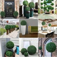 1 Quả bóng cây cảnh nhân tạo làm từ gỗ hoàng dương giả dùng để trang trí sân sau, ban công, vườn, tiệc cưới và trang trí nhà cửa - 1 cái - Xem 7