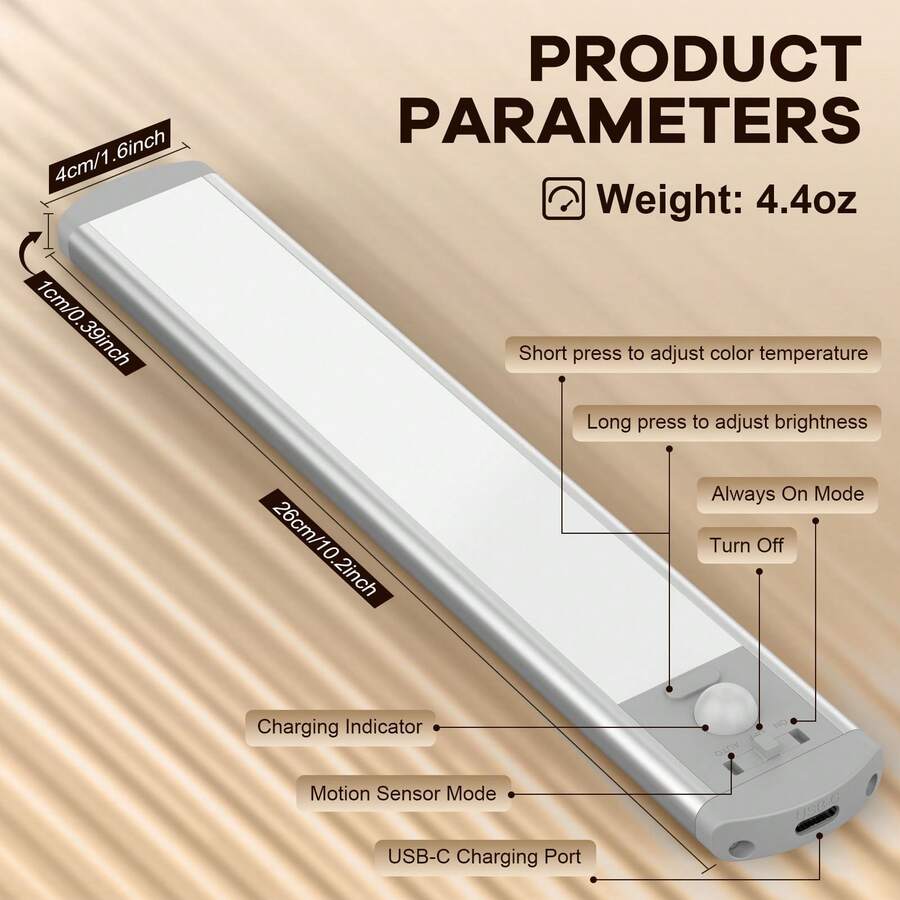 BIAT Under Lights, 80 Led Motion Sensor Light Indoor