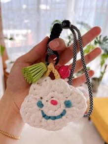 4pcs DIY Faux Leather Fabric Strips, Suitable For Crochet And Knitting - Total Weight 14.1 Oz (Approx. 390g/3.53oz), Length 36 Yards, Ideal For Making Bags, Blankets, Pillows And Rugs - Unique Metallic Colors, Polyester - Multicolor - View 5