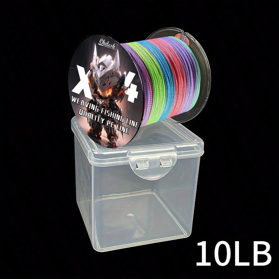 chelesh Chelesh 1000m Robot 4Strand Braided PE Fishing Line, 10m/Color